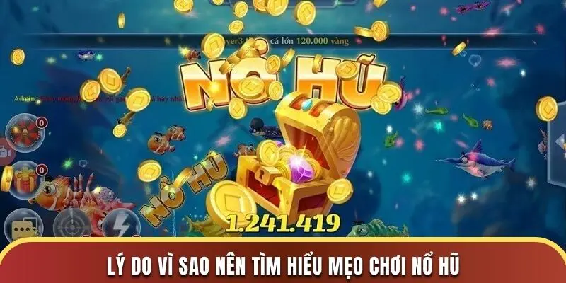 Lý do vì sao nên tìm hiểu mẹo chơi nổ hũ