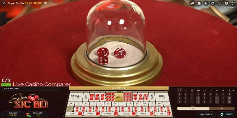 FB LIVE S666 – Hòa Mình Vào Không Gian Casino Thực Thụ 3 Sicbo là game ăn khách nhất tại sảnh FB LIVE S666